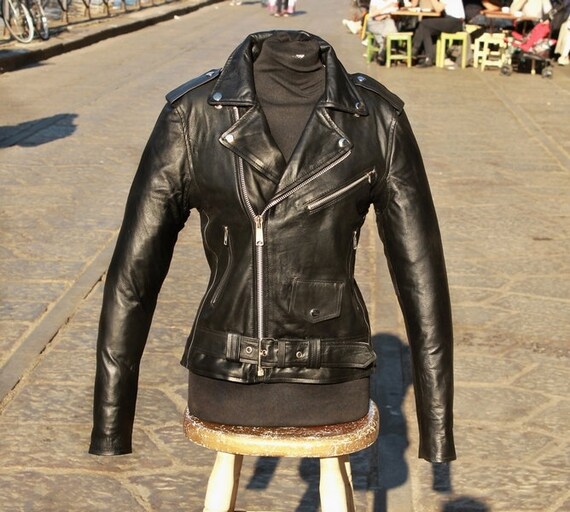 Jacket Nail Jacket Woman in Genuine 