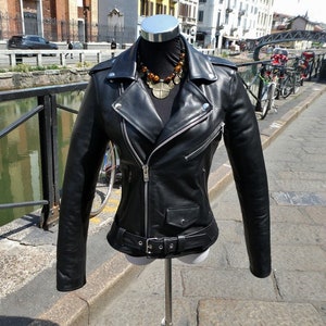 Perfecto cuir femme Perfecto Guendj milan rock biker