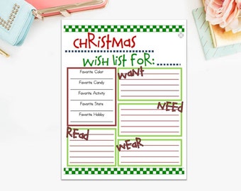 Christmas Wish List, Santa, xmas, list, christmas, kids christmas, kids xmas, presents, gift list, gifts, christmas gift list, #DD5