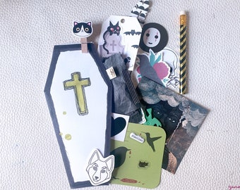 Halloween Stationery Kit | Snail mail | Scrapbooking | bullet journal | Stationery