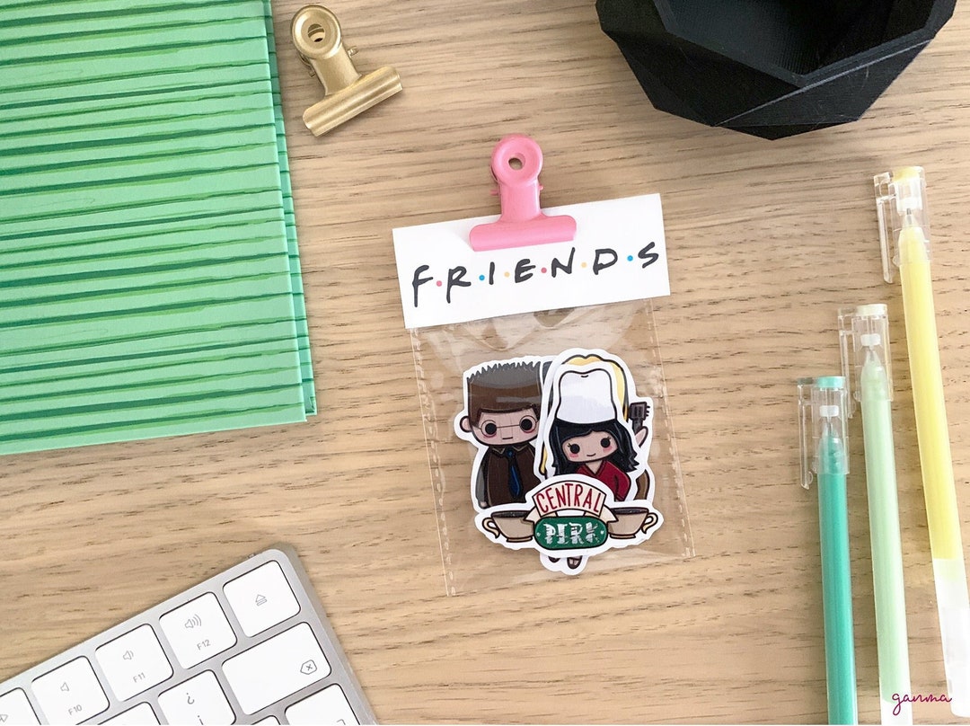 Friends Sticker Pack, Fan Art, Illustration, Stationery, Kawaii ...