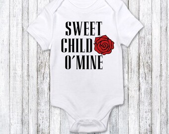 sweet child of mine onesie