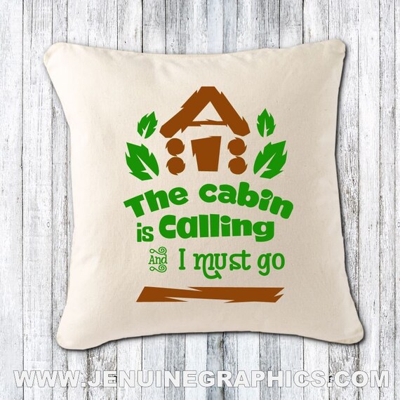 Pillow For The Cabin Throw Pillow Cover Lake House Gift Etsy