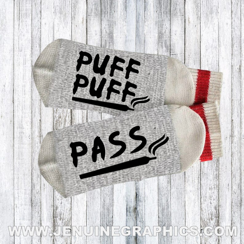 weed smoker gift idea Novelty Socks pothead gift idea if you can read this socks stoner gift idea funny gift idea Funny socks