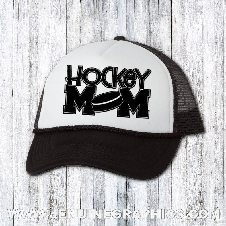 Funny hat mom gift idea mom birthday hat funny mom hat Hockey mom gift birthday gift for hockey mom custom hat trucker hat