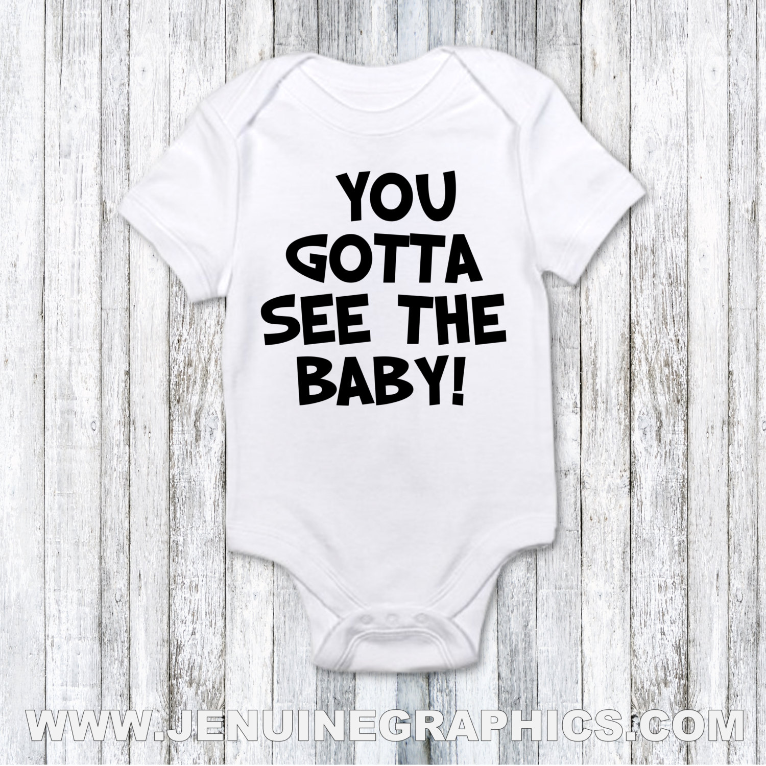 You Gotta See the Baby Funny Baby Gift Idea Seinfeld Fan Custom Order