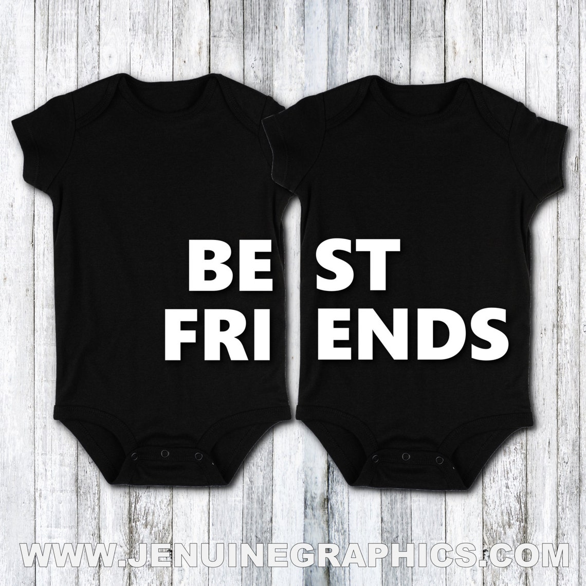 Funny Baby Clothes Twins or Best Friend Babies best Etsy