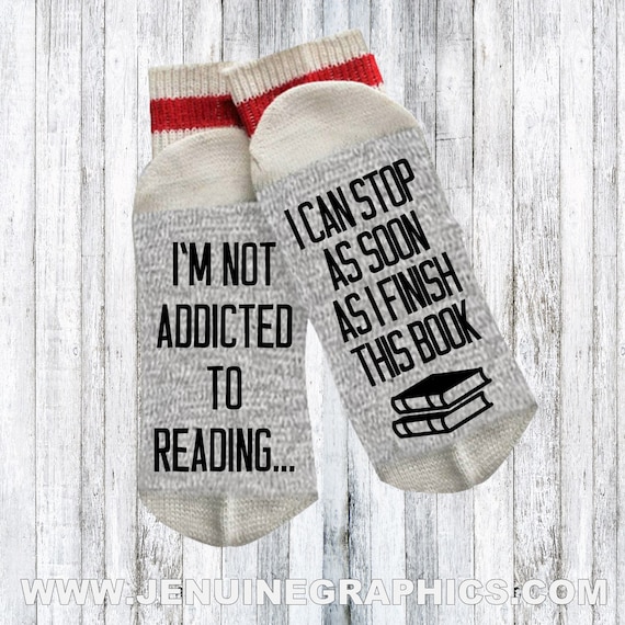 A Funny Gift For Any Booklovers I'm Not Addicted To Reading A Funny Gift For Any Booklovers I'm Not Addicted To Reading