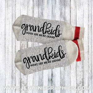 Funny socks - Novelty Socks - grandma gift idea - Words on socks - funny gift idea - grandpa gift - gift for grandma - grandma socks