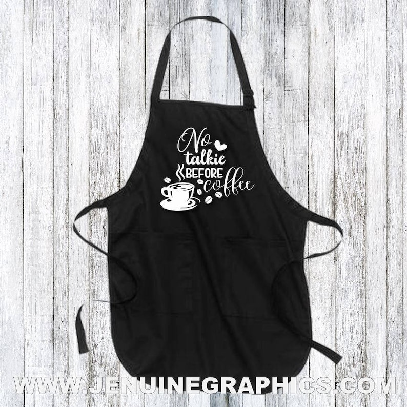 gift for mom gift for grandma apron for women coffee lover gift idea gift for baker saying on apron Funny apron