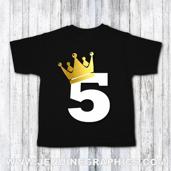 Buy Fifth Birthday Shirt Fifth Birthday Party Birthday Boy
