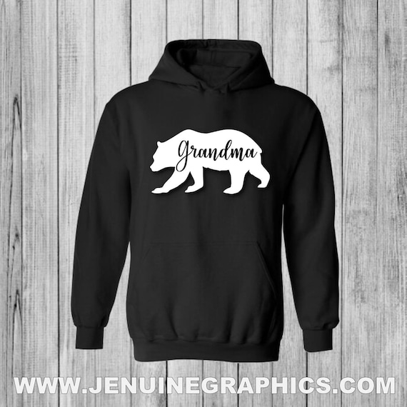 Grandma Hoodie Grandma Hooded Sweatshirt Grandma Gift Idea