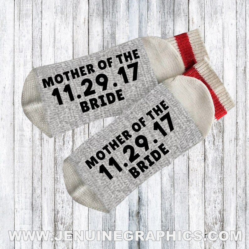 Usher wedding socks Novelty Socks Words on socks bridal | Etsy