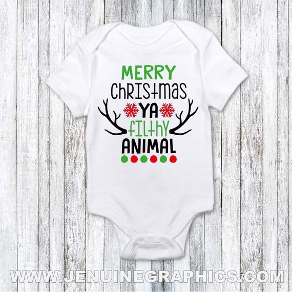 baby first christmas shirt