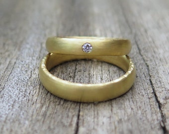 Wedding Rings Wedding Rings with Brilliant 585/- Gold Rings Wedding