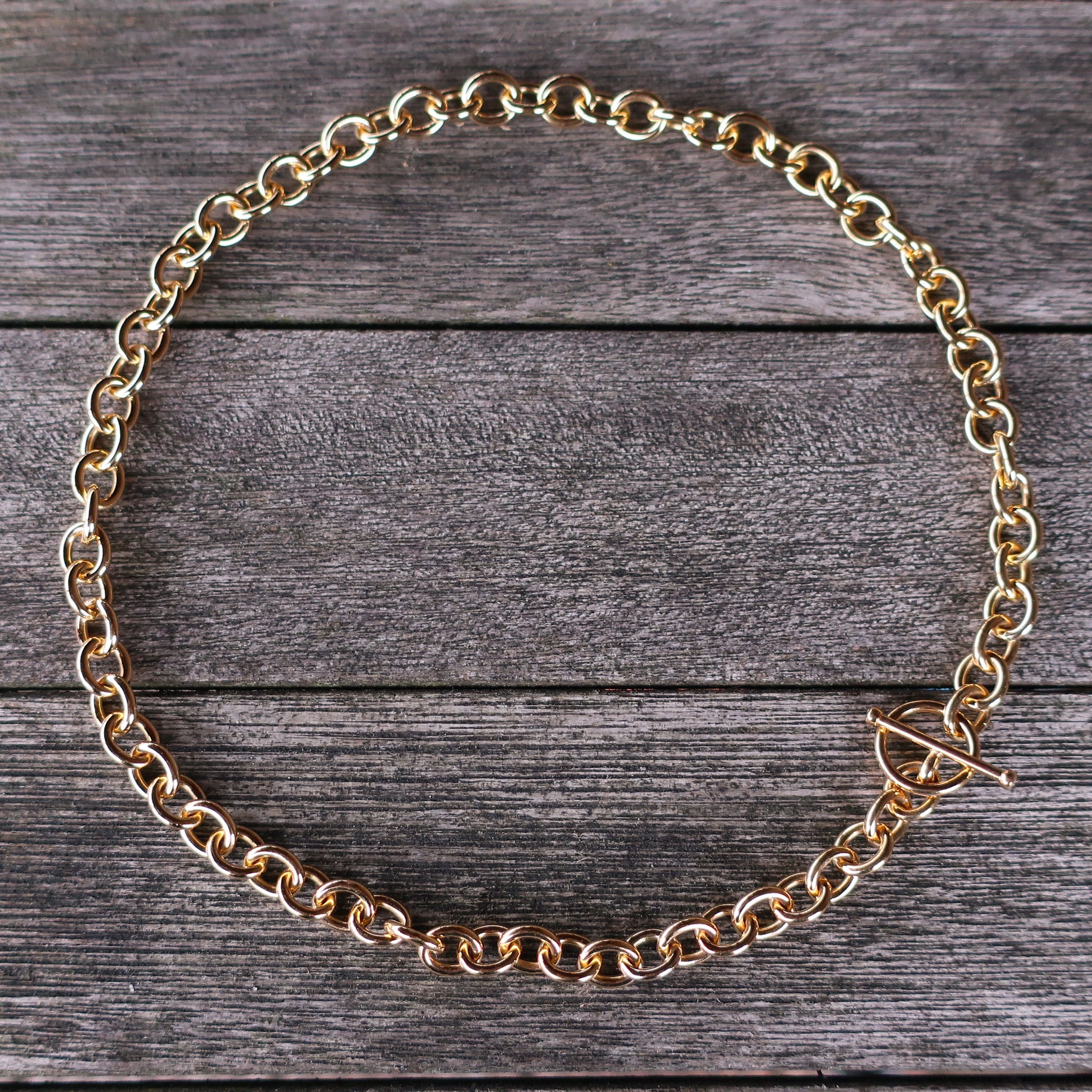 Gold Toned Crystal Studded Infinity Kada Bracelet