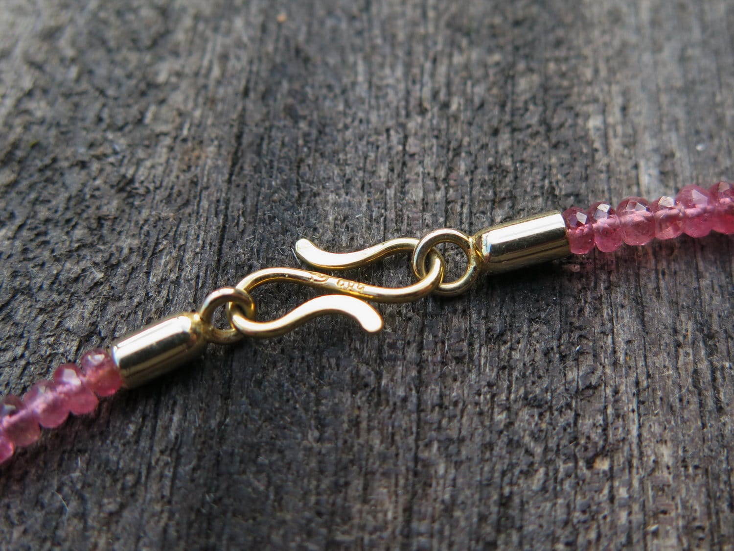 Collier Pendentif Ancien – Perle Fine, Or Rose, Tourmalines, Occasion Avec Histoire