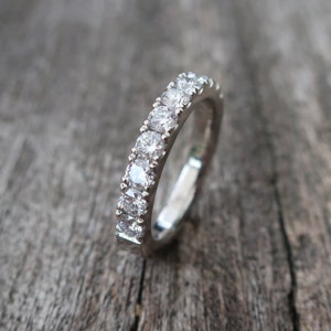 960/- platinum ring with 1 ct diamonds unique goldsmith work masterpiece