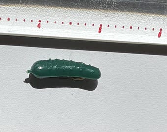Heinz pickle brooch pin