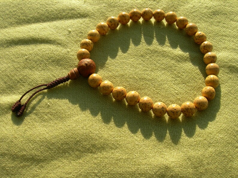 Bodhi Prayer Beads 27. Buddhist Mala. Japa Mala. Bodhi Rosary. Etsy