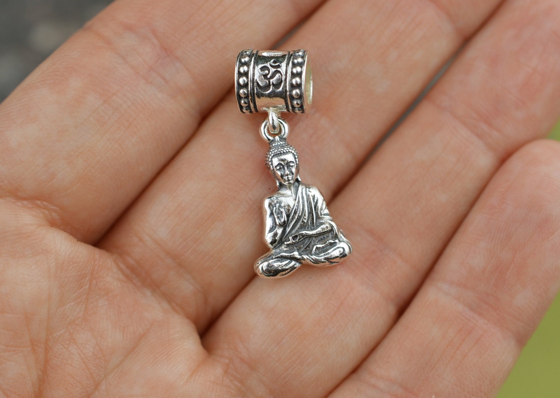 Charm Pendant Buddha. Buddha. Beads for Bracelets fits Pandora Etsy