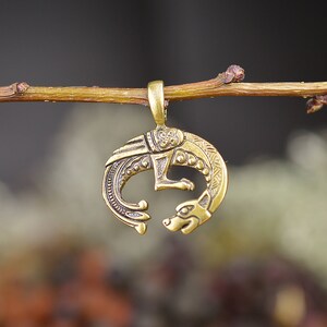 Lunula Semargl Pendant. Replica of an Amulet of 10th Century. | Etsy