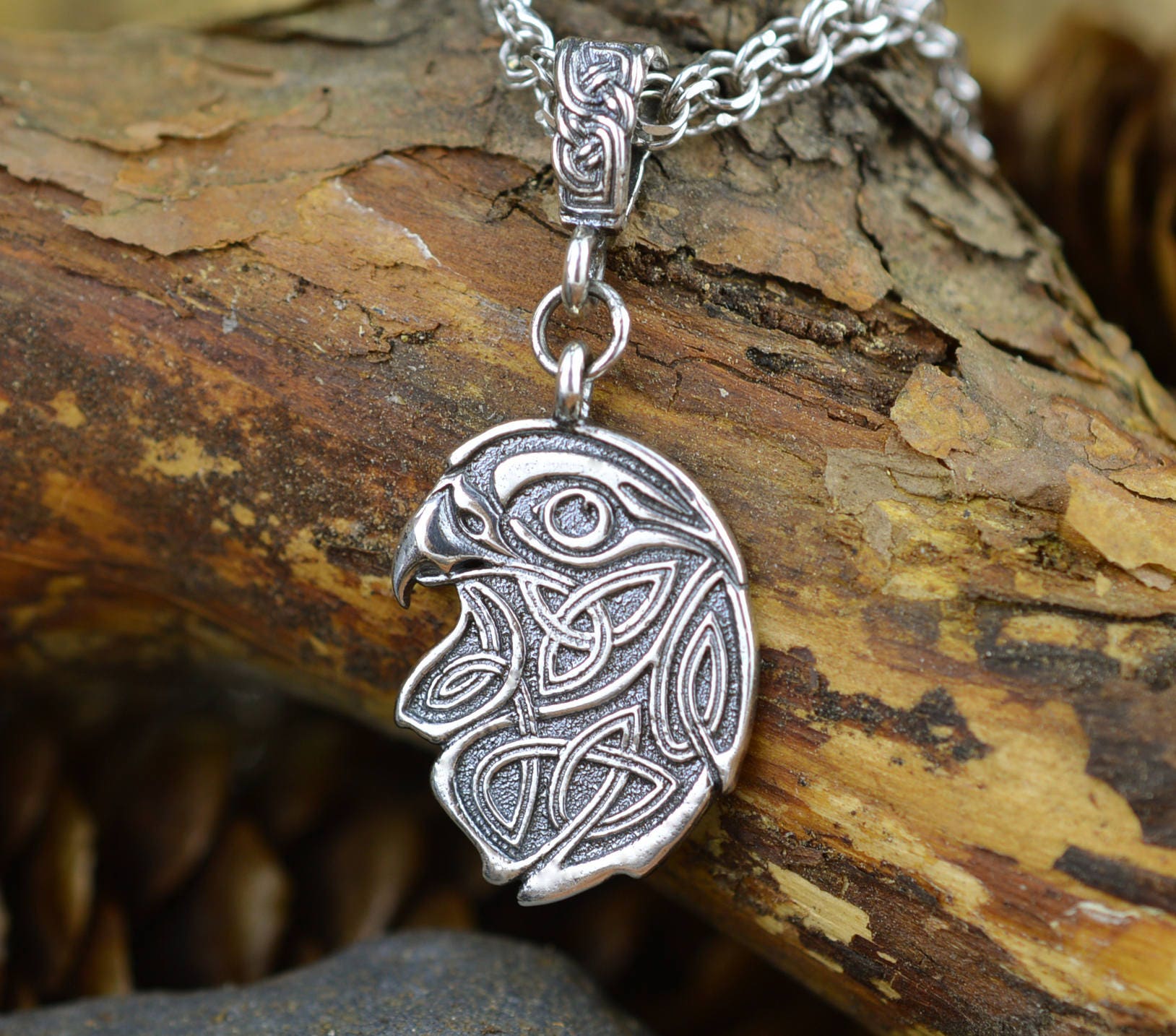Keltischer Adler Kette Schmuck Gothic
