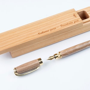 Füllfederhalter aus Holz / Individuelles Design