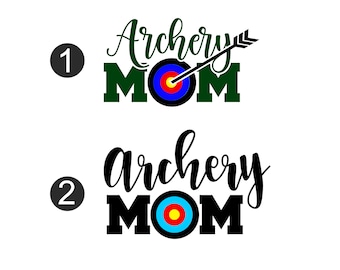 Archery Mom Vinyl Decal Sticker