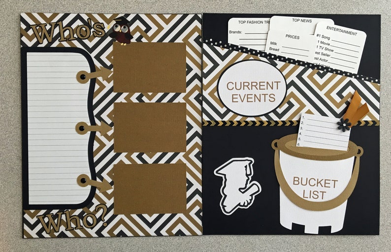 Custom Senior Year Memory Book Handcrafted Graduation Etsy