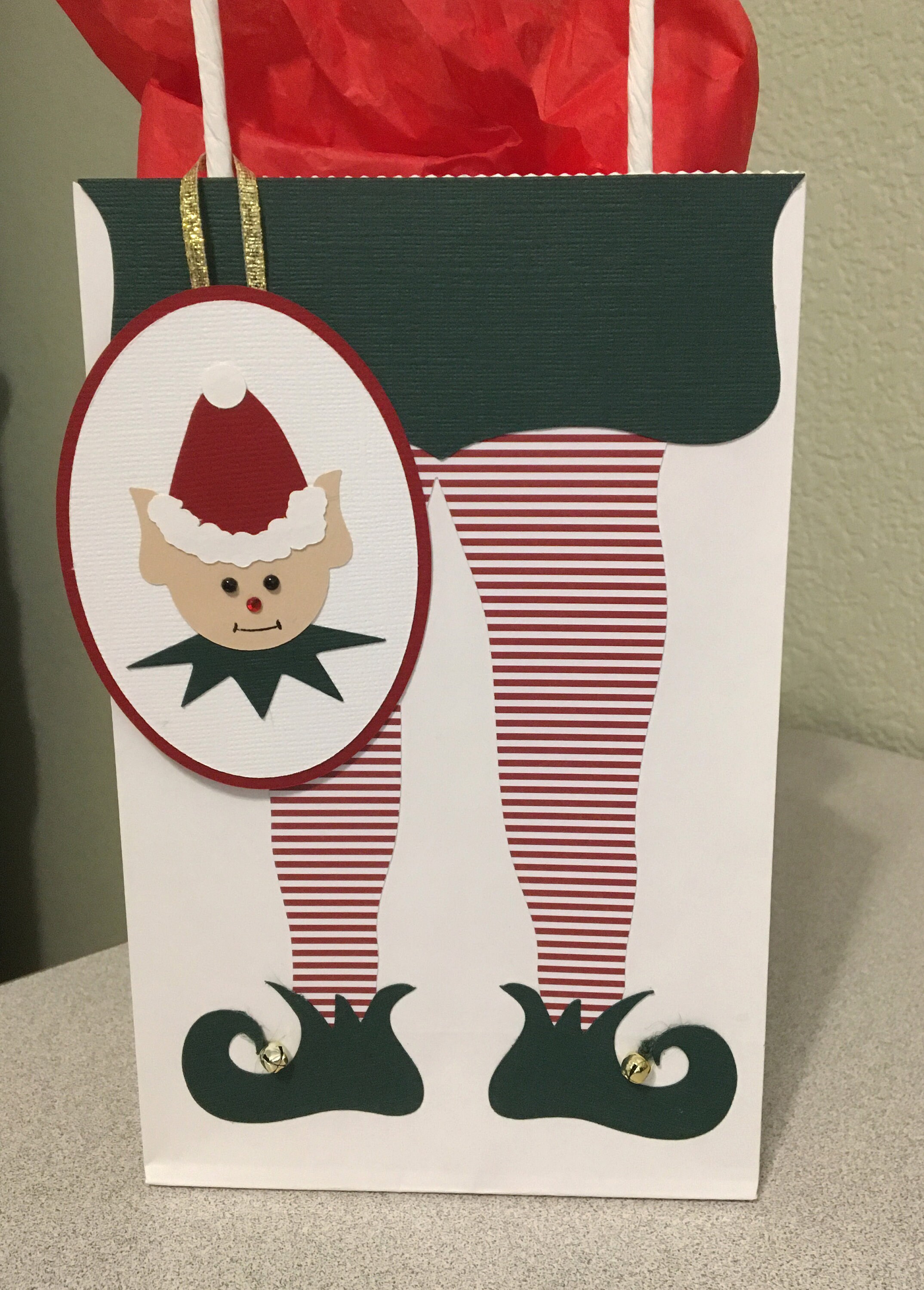 Handmade Gift Bag Elf Gift Bag Gift Bag 9x5 Gift Bag Gift Etsy Canada