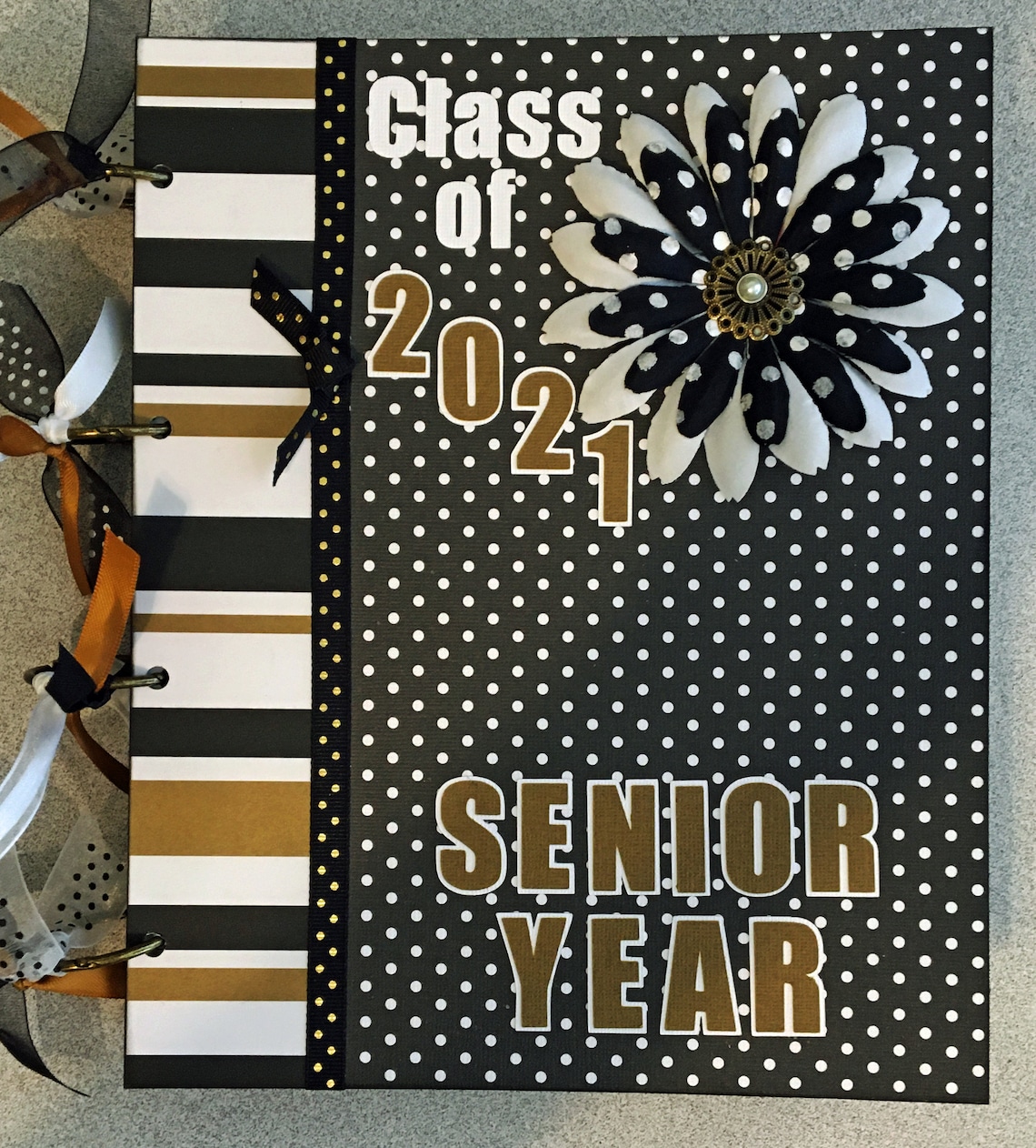 Custom Senior Year Memory Book Handcrafted Graduation Etsy