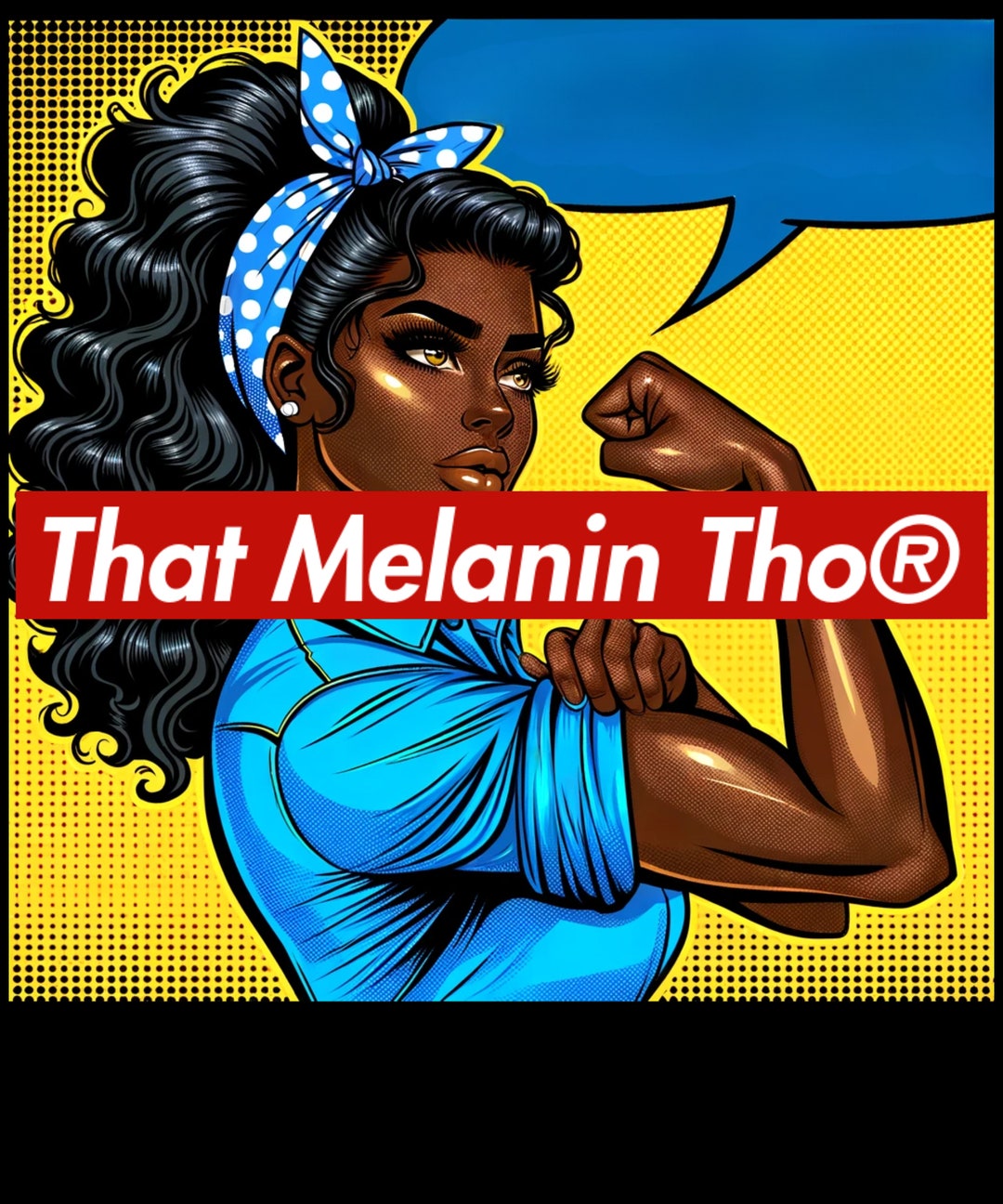 Black Woman Pop Art Digital Art African American Beautiful Women WOW ...