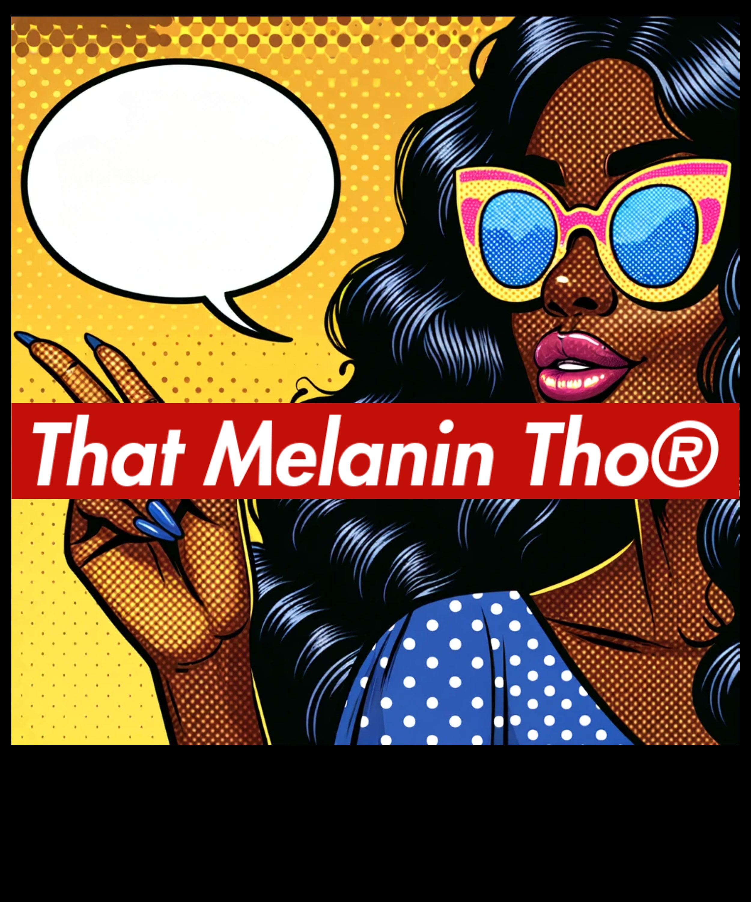 Black Woman Pop Art Digital Art | African American Beautiful Women WOW Pop Art | Afro Riveter Art | Digital Download ONLY