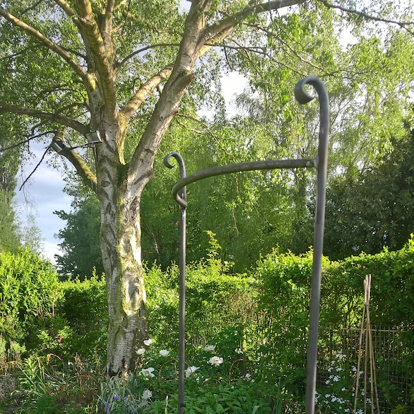 Tall Hand Forged Heavy Duty Trellis / Growing Frame Handmade in 8mm Solid Bar