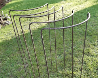 5 Extra Tall Victorian Design Bow-Type Commercial Grade Plant Supports 5/16" (8mm) Bar