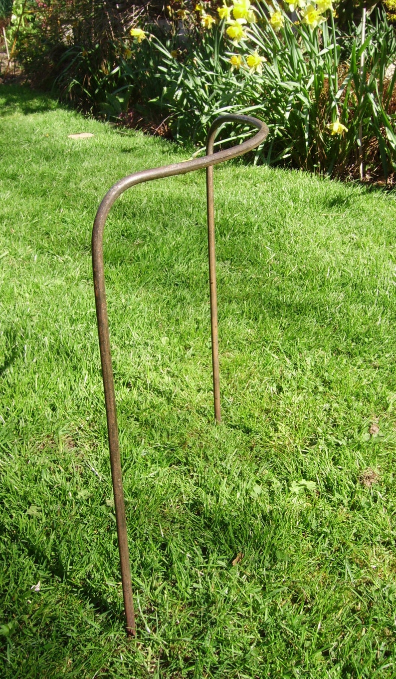 PEONY PLANT SUPPORT 5//16/" BAR LARGE HEAVY DUTY HANDMADE METAL HERBACEOUS