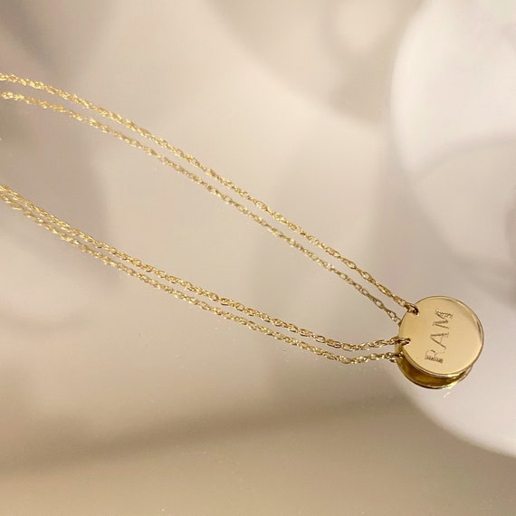 Mama Bear Necklace 14K Gold Mama 