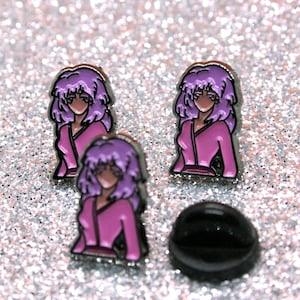 Jem and the Holograms Minisize Enamel Pin · Retro serie Brooch · 80's Pin · Rock Enamel Pin · Music Brooch