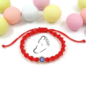 Bracelet de cheville mauvais œil pour bébé, bracelet de cheville pour bébé, bracelet de cheville pour tout-petit, bracelet de cheville pour nouveau-né, bracelet de protection pour bébé, bracelet de pied de bébé, bracelet de cheville à breloques