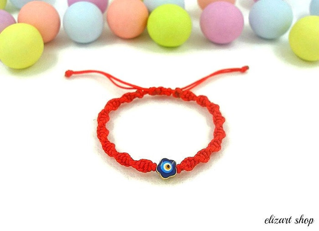 Evil Eye Baby Bracelet Baby Protection Bracelet Red Bracelet Etsy