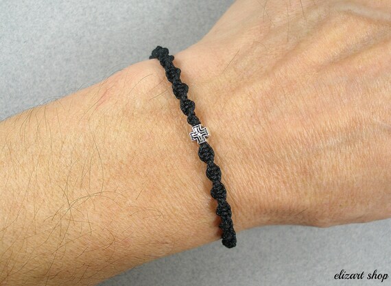 Cross Bracelet Men Christian Bracelet Religious Bracelet Faith