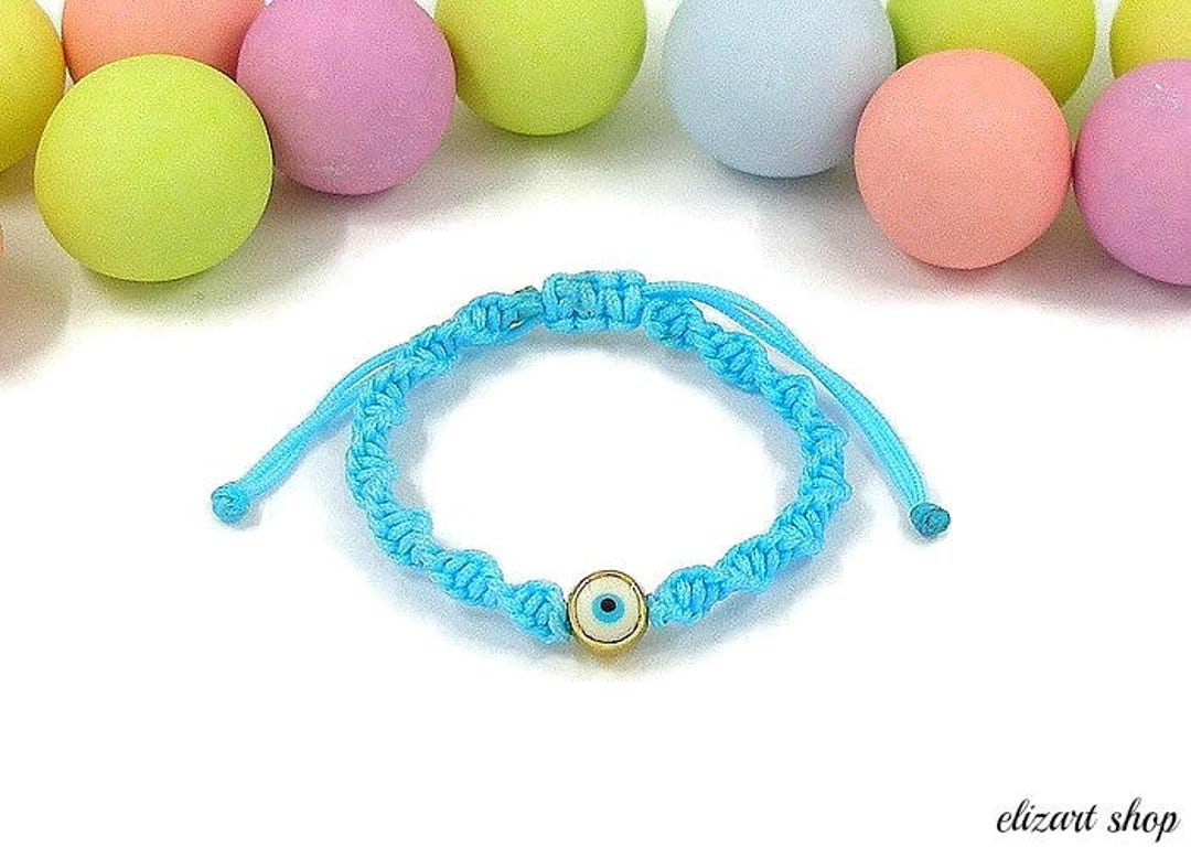 Evil Eye Baby Bracelet Baby Protection Bracelet Baby Boy Etsy