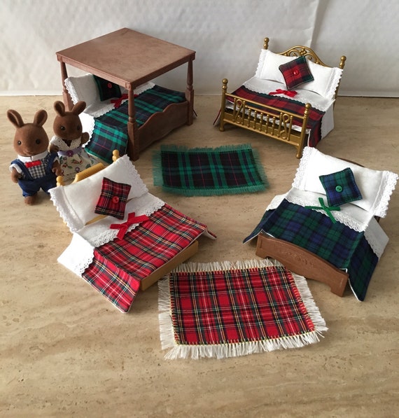 sylvanian double bed