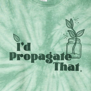 Fall Propagation Plant Shirt SVG Digital Decal File