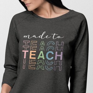 Made to Teach svg, Made to Teach png, Lehrer Shirt, Lehrer Leben Shirt, Lehrer Liebe Shirt, Lehrer Wertschätzung Shirt, Grundschullehrer