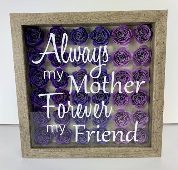 mother's day shadow box