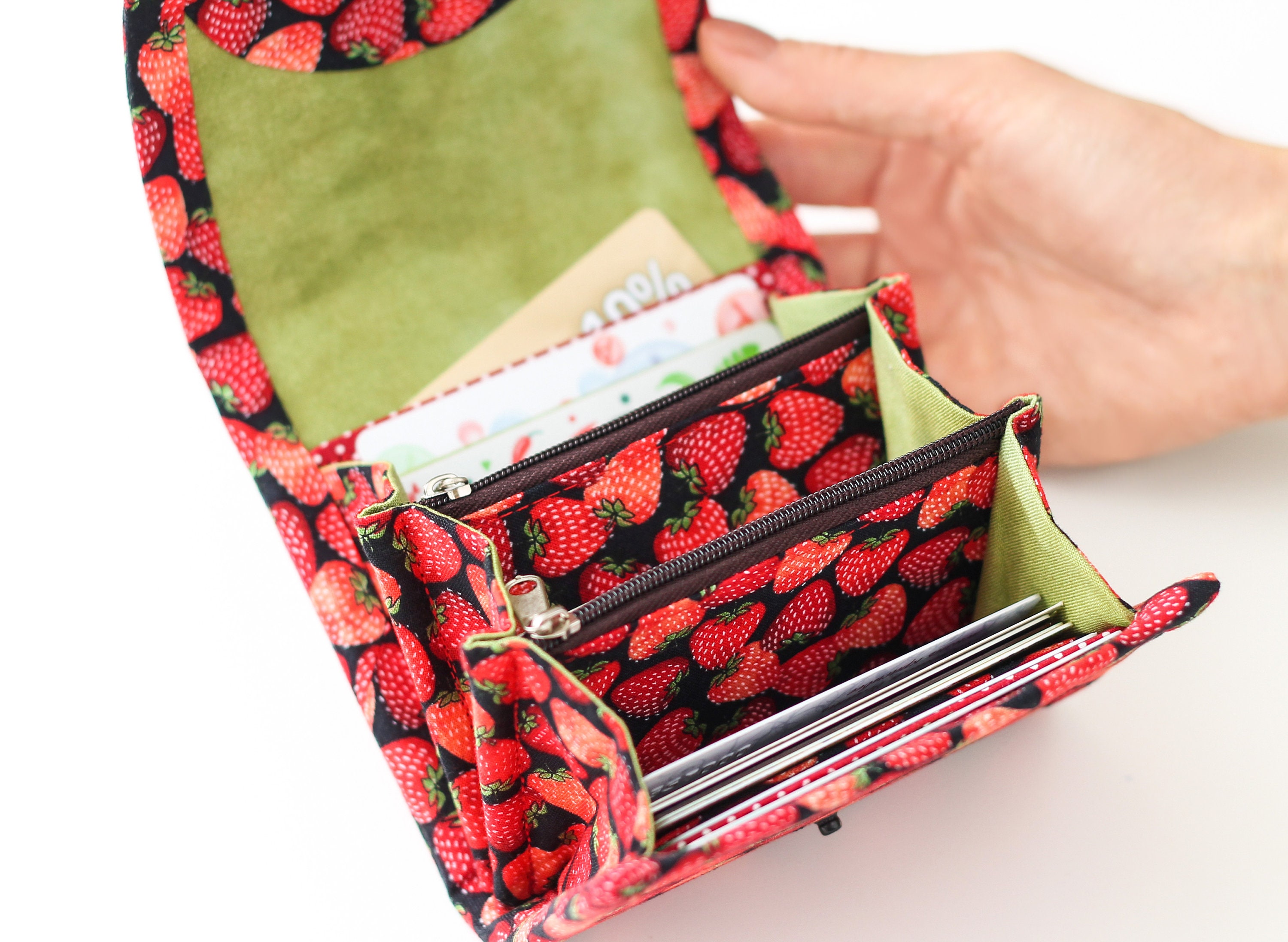 betsey johnson strawberry wallet