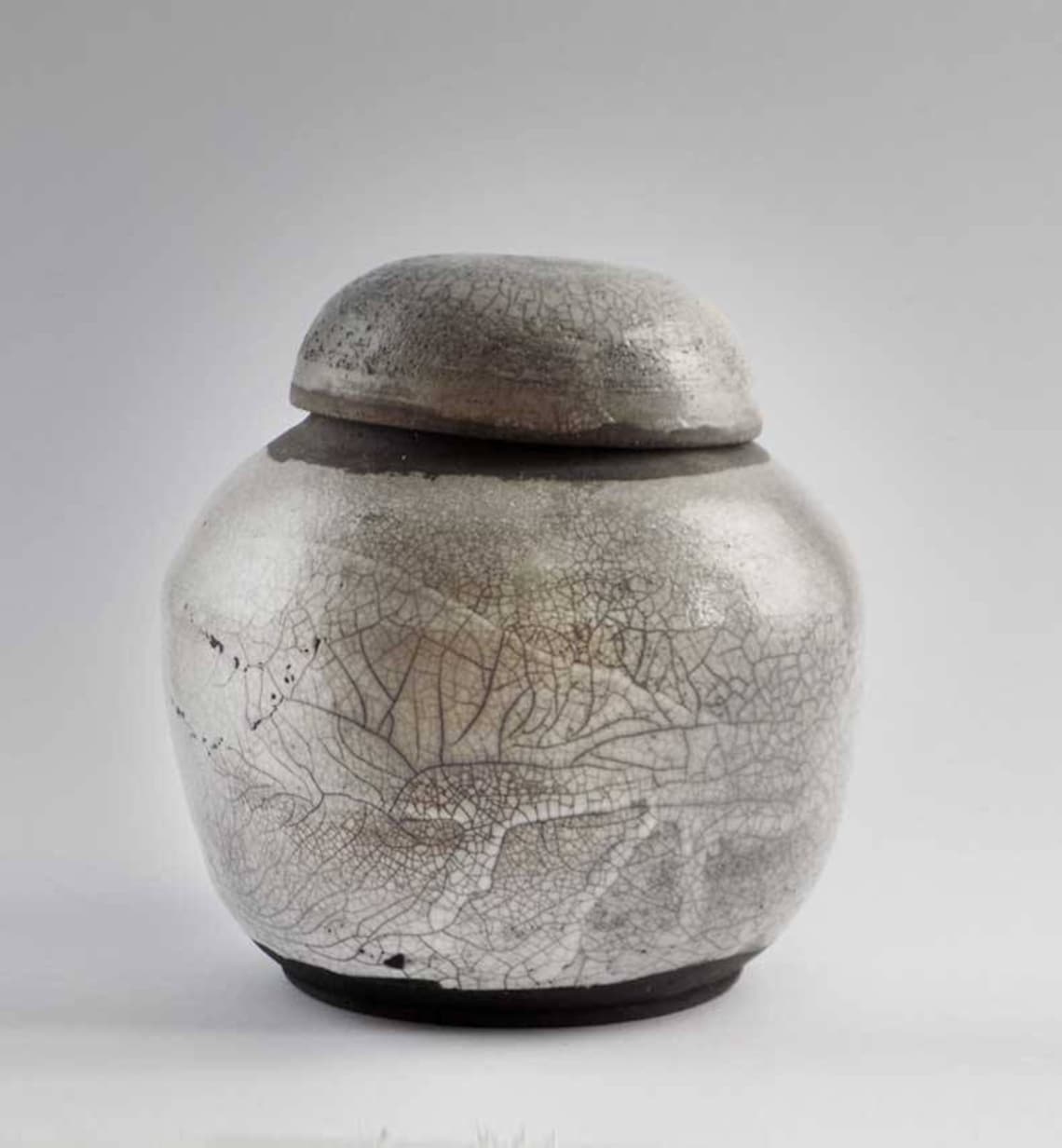 Fiberglas Urne Handbemalt - Moderne Ascheurne 18,5x26,9cm Mit 3,9L Fassungsvermögen