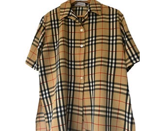 Vintage Burberrys shirt chemise camicia hemd